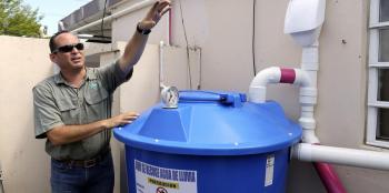 Implementa Gobierno Capitalino el Programa de Sistemas de Captación de Agua de lluvia en viviendas de Iztapalapa