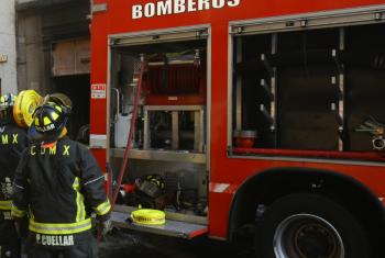 Atienden incendio en Tepeyac Insurgentes