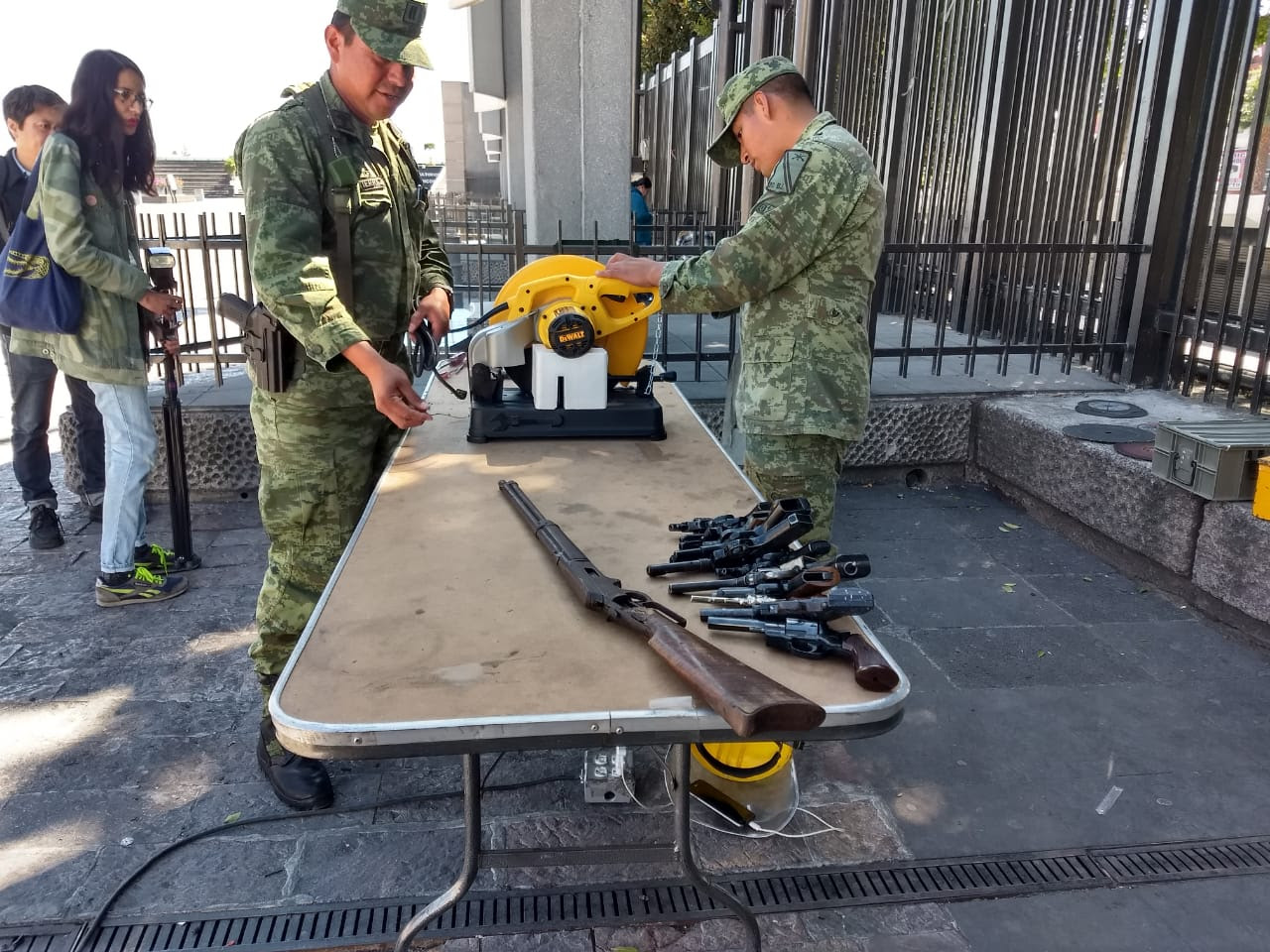 Gobierno de la Ciudad de México recupera Mil 728 Armas de Fuego