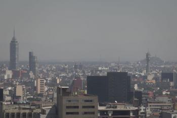 Declaran contingencia ambiental en la capital del país