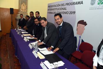 Firman IECM y Miguel Hidalgo Convenio en materia de educación cívica
