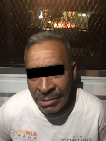 SSC aprehende a un hombre de la tercera edad acusado de presunto Abuso Sexual a una menor de edad embarazada