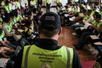 Tlalpan inicia programa de Jóvenes Cultivando Movilidad