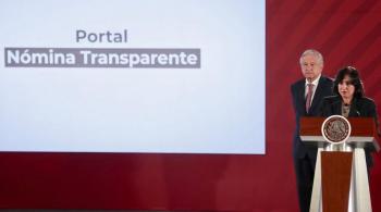 Transparentarán nómina del gobierno Federal