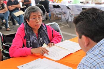 Celebra Octavio Rivero Audiencia Pública personalizada