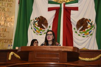 Presentan ante el Congreso local la propuesta para instaurar la Medalla al Mérito Internacional