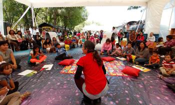 Puebla vivió jornada de diversión y cultura sobre rieles