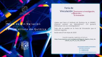 Feria de Vinculación del Instituto de Química