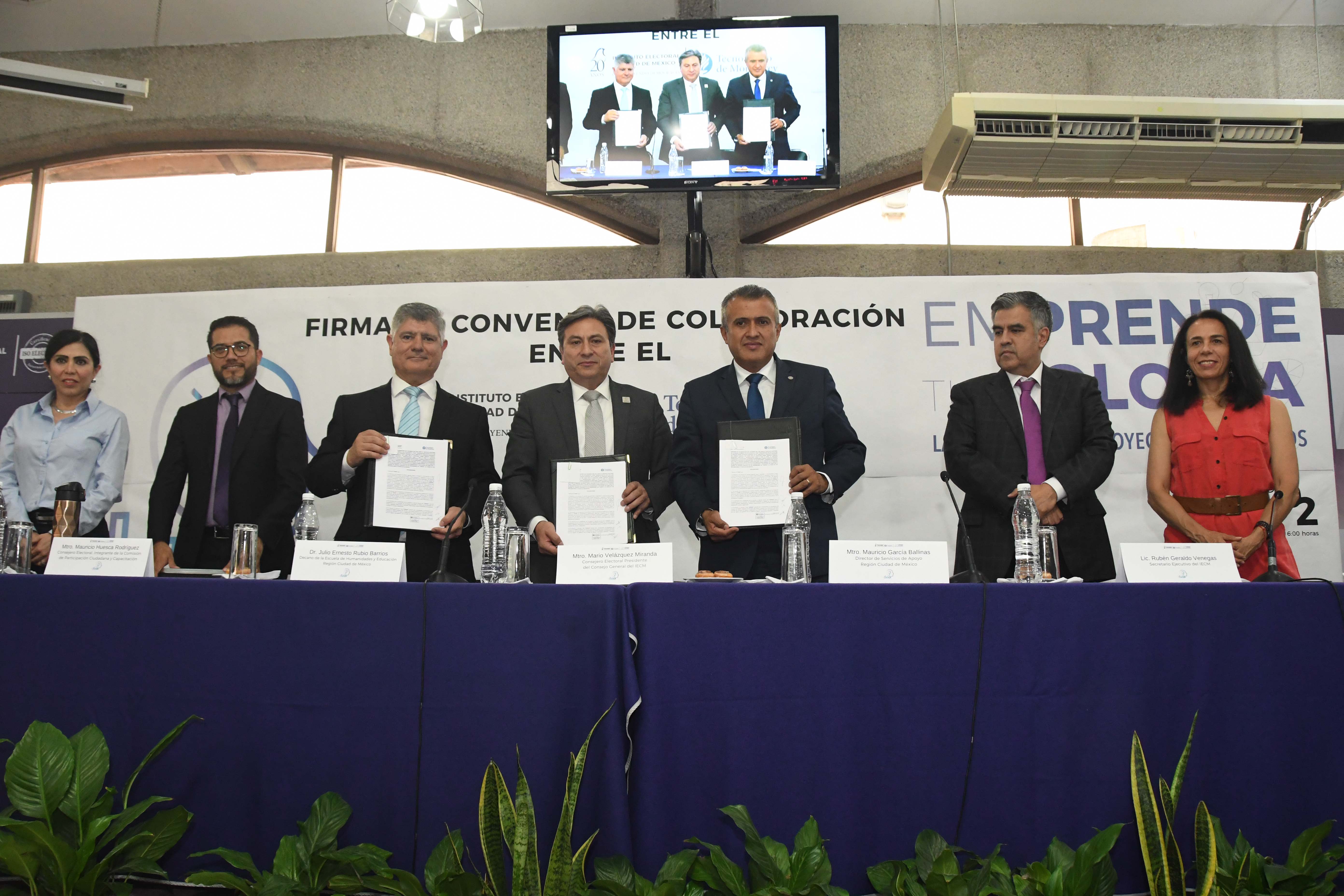 Apoyará Tec de Monterrey a IECM en el diseño de proyectos para la Consulta Ciudadana sobre Presupuesto Participativo
