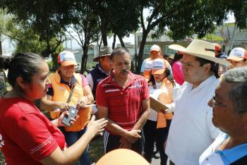 Mejora Alcalde en tu barrio entorno urbano en San Jerónimo Miacatlán