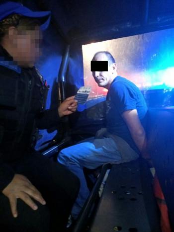 Policías de la SSC detienen a un implicado con robo a transeúnte en la GAM