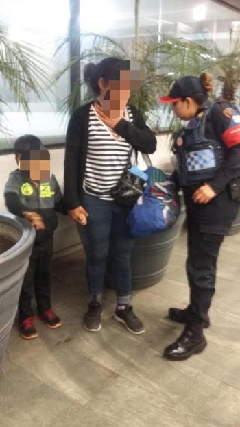 SSC brinda apoyo a madre e hijo de origen salvadoreño por presunto secuestro en Venustiano Carranza