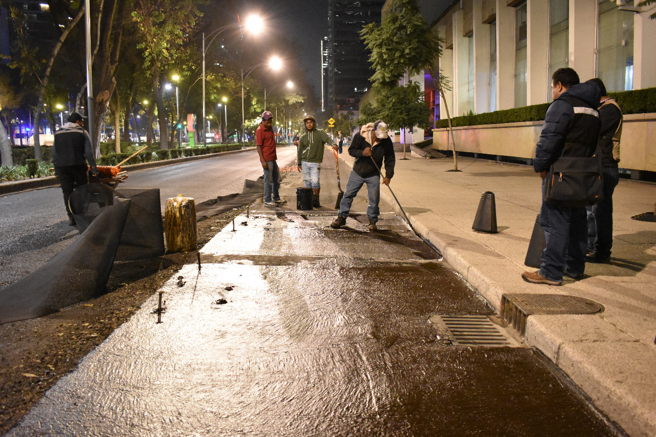 Con ahorro de 80 millones de pesos Gobierno de la Ciudad de México repavimenta vialidades primarias