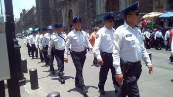 SSC apoya a la Alcaldía Cuauhtémoc en dispositivo para inhibir el comercio informal y reordenar la vía pública