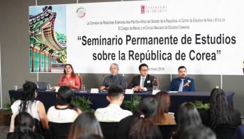 Imparten segundo panel del Seminario de Estudios sobre la República de Corea