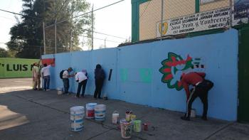 CAMBIO DE CROMÁTICA EN ESCUELAS DE EDUCACIÓN BÁSICA DE LA ALCALDÍA GUSTAVO A. MADERO