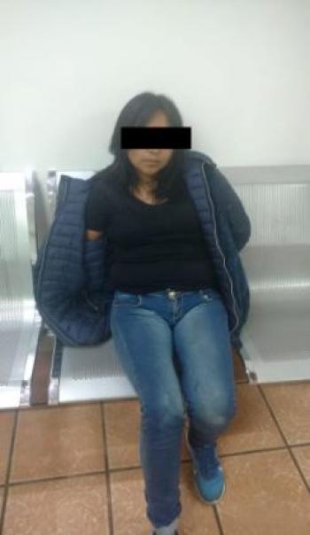 SSC detiene a una mujer implicada con un robo de vehículo con violencia