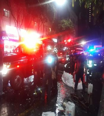 Policías de la SSC coadyuvaron en labores de rescate tras explosión de un tanque de gas