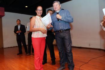 Reconocen labor de trabajadores de la CEDA