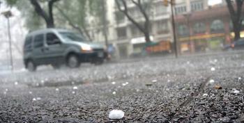 Se prevén lluvias fuertes con caída de granizo esta tarde