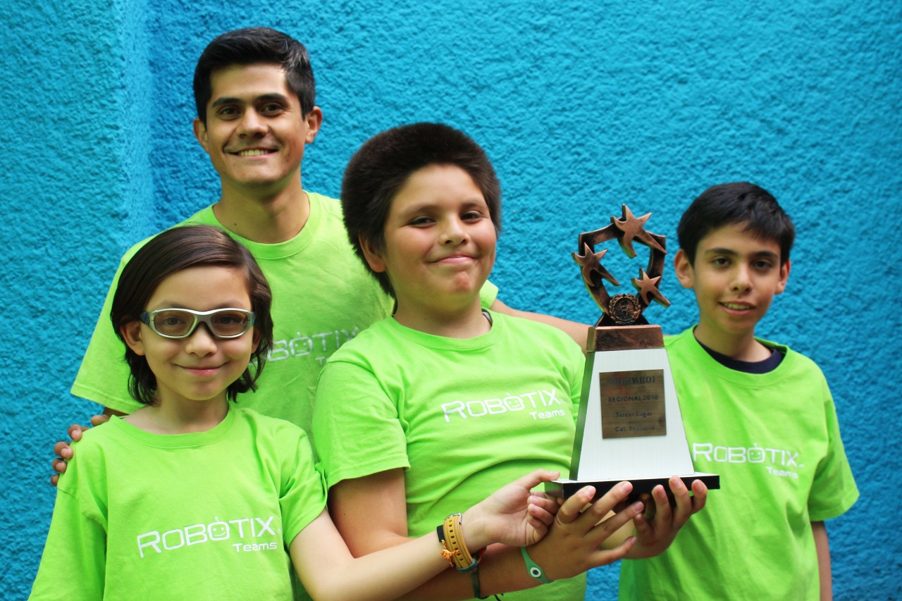 Niños mexicanos representarán a México en la World Robot Adolescent Contest en China