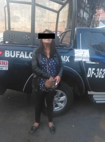 Dos mujeres fueron detenidas por Policías de la PA de la SSC por presunto robo a transeúnte en la colonia Centro