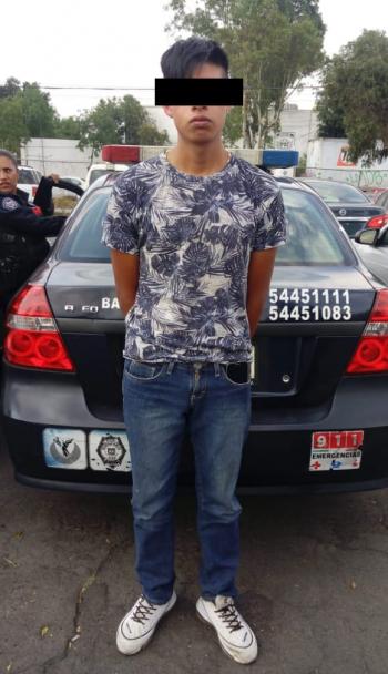 Un implicado con robo a transporte público en Iztapalapa fue detenido por la SSC
