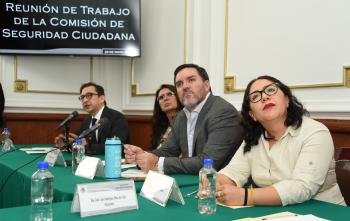 El Congreso capitalino estudia firma de convenio de colaboración con la ONU en materia de seguridad
