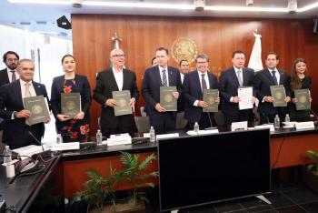 Logran fuerzas políticas consenso unánime en leyes de la Guardia Nacional