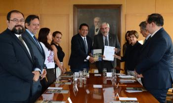 Entrega la UNAM sus estados financieros a la Cámara de Diputados