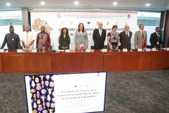 México y África por fortalecer su cooperación