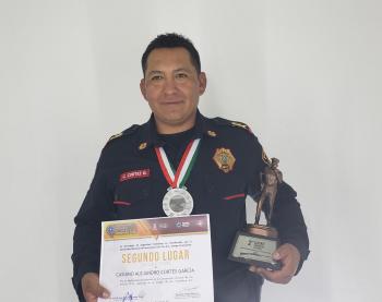 Elemento de la PBI de la SSC gana Segundo Lugar en el Campeonato Nacional de Tiro Policial