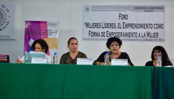El Congreso capitalino impulsará programas de inclusión laboral para mujeres emprendedoras