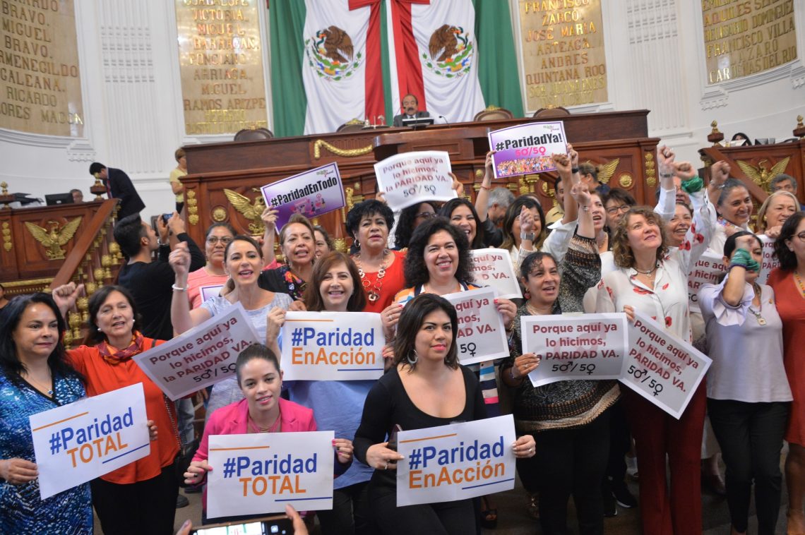 El Congreso CDMX aprueba la reforma a la Constitución Política federal en materia de paridad de género