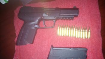 SSC detiene a cuatro personas por portación ilegal de arma de fuego en Magdalena Contreras