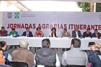 Realizan Jornadas Agrarias Itinerantes