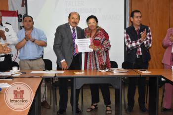 Se imparte el Curso Taller de Seguridad y Derechos Humanos para mejorar el actuar de la policía en Iztacalco