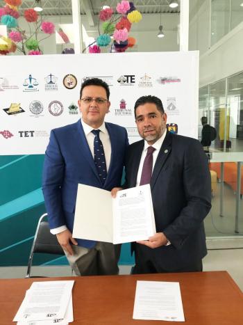 Amplía TECDMX alianzas de colaboración con Tribunales Electorales Locales
