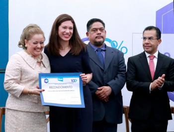 Recibe el Instituto Electoral de la CDMX reconocimiento en materia de Transparencia y Ética Pública