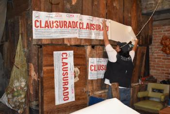 Frena La Magdalena Contreras establecimientos mercantiles clandestinos