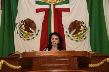 Diputada del PAN pide al Presidente de la República reconsiderar la disminución de presupuesto al programa de los becarios del sector salud