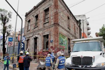 Inmueble colapsado en Revolución con dictamen de alto riesgo desde 2002