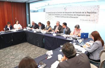 Comparecieron los aspirantes al Organismo para la Mejora Continua de la Educación