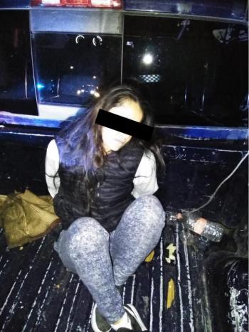 Una implicada con robo a transporte público en la Colonia Morelos fue detenida por Policías de la SSC