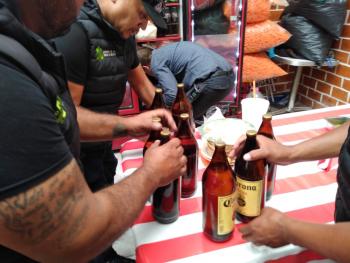 SE DECOMISAN 17,000 LITROS DE CERVEZA EN LA ALCALDÍA GAM