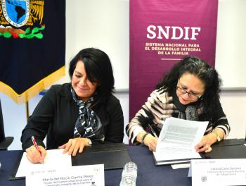 Capacitará la UNAM a personal del DIF Nacional