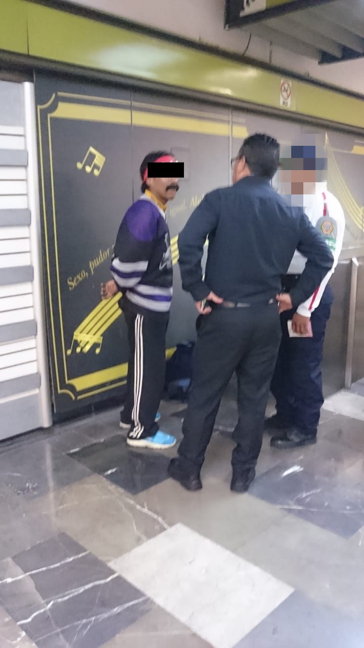 Policía de la PBI de la SSC detiene a un hombre por presunto abuso sexual en la estación División del Norte