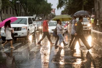 Miércoles con cielo nublado y lluvias fuertes al Norte y Poniente de la Ciudad