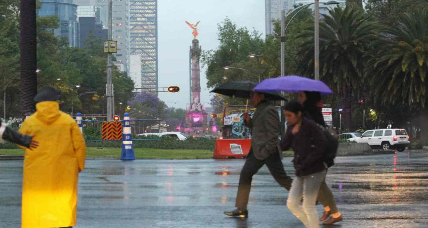 Emiten Alerta Amarilla debido al pronóstico de Lluvias en 11 Alcaldías