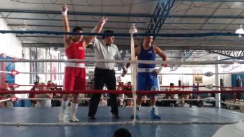 Elementos de la SSC buscan un lugar en los Juegos Latinoamericanos de Policías y Bomberos en la categoría de Box